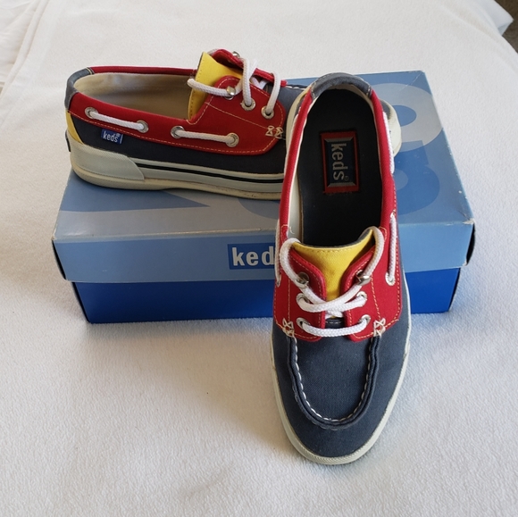 Keds women's boat shoes size  6.5M - Picture 2 of 5
